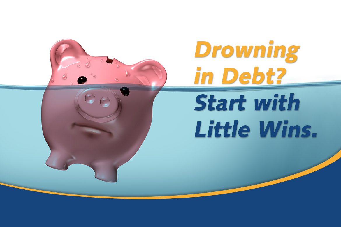 Eliminating Debt Graphic