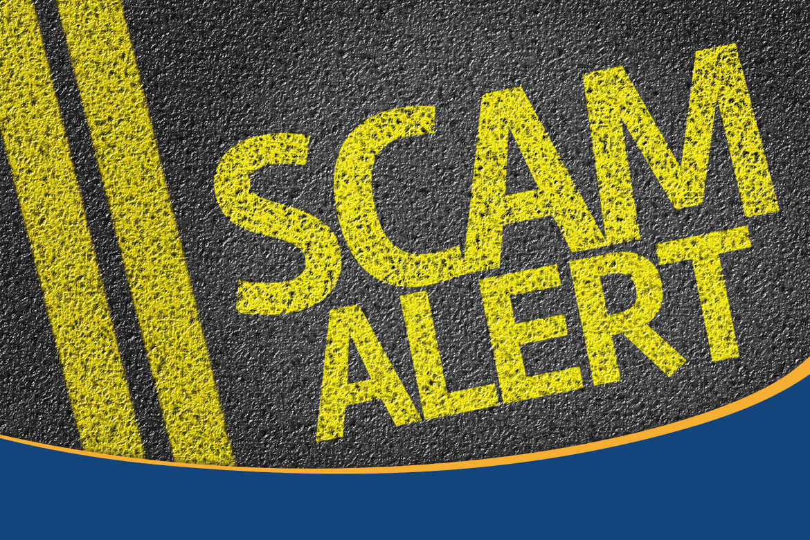 scam alert graphic