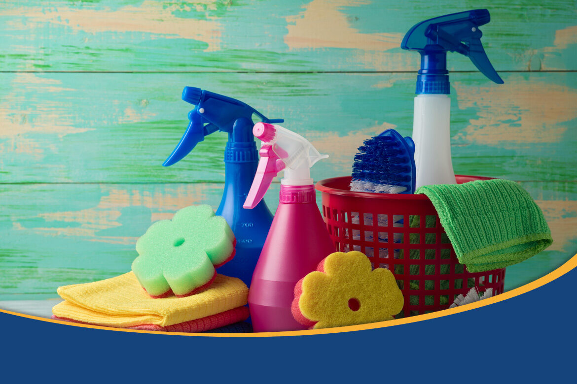 Spring Clean Finances Graphic